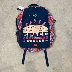Lego Space Explorers Wanted Kids 16" Backpack New With Tags‎ Free Shipping